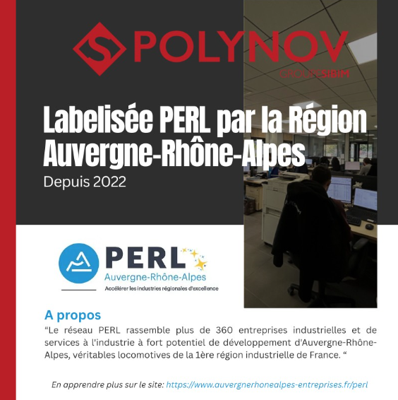 Labelisée PERL par la Région Auvergne-Rhône Alpes
