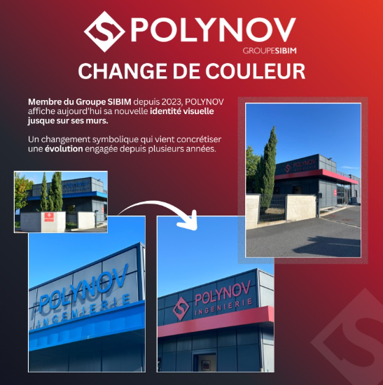 POLYNOV change de couleur